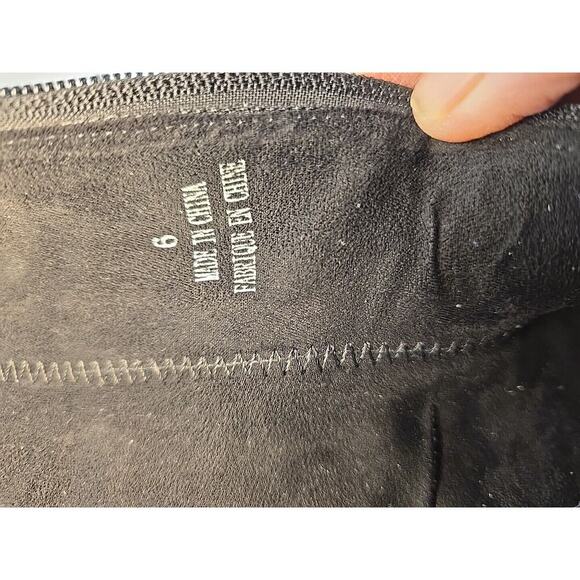 Jeffrey Campbell TONETTE Black Snake Embellished Block Chunky Heel Combat Boots - Picture 9 of 9